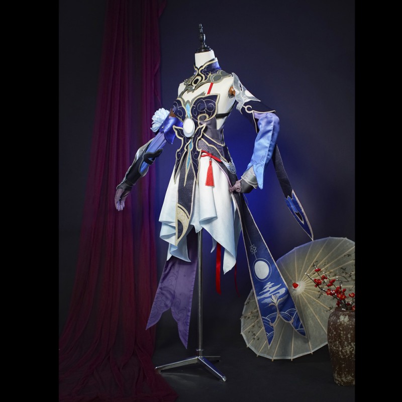 Honkai Star Rail Jingliu Cosplay Costume Female Game Uniform Halloween Party Suit