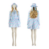 Babi Film 2023 Halloween Costume Female Blue Dress