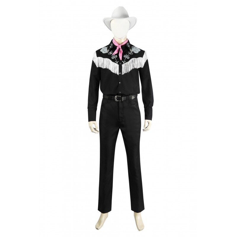 Babi Ken 2023 Movie Black Cosplay Costumes With Hat - Champion Cosplay