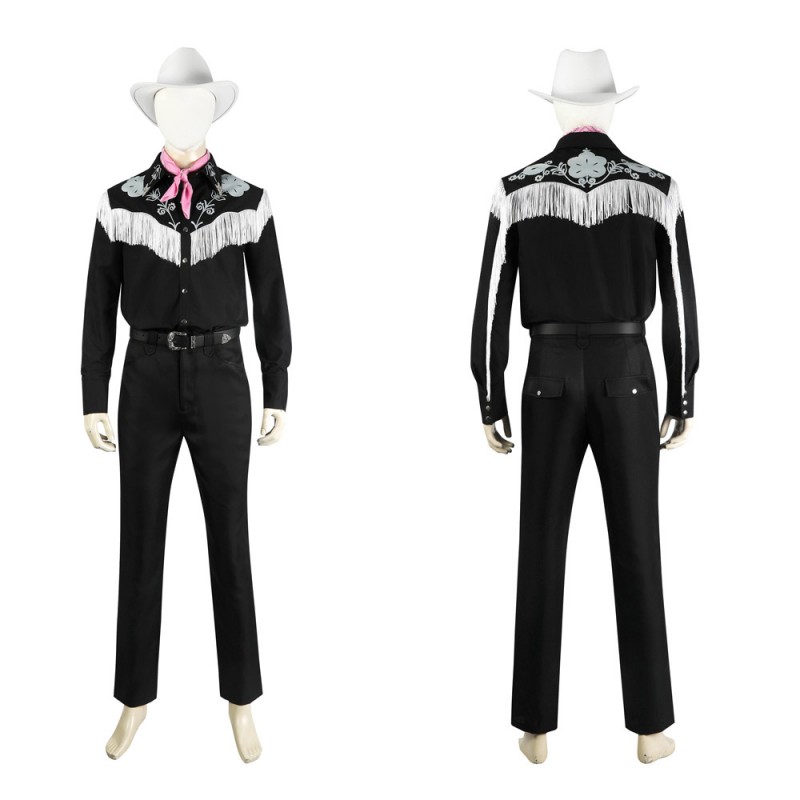 Babi Ken 2023 Movie Black Cosplay Costumes With Hat - Champion Cosplay