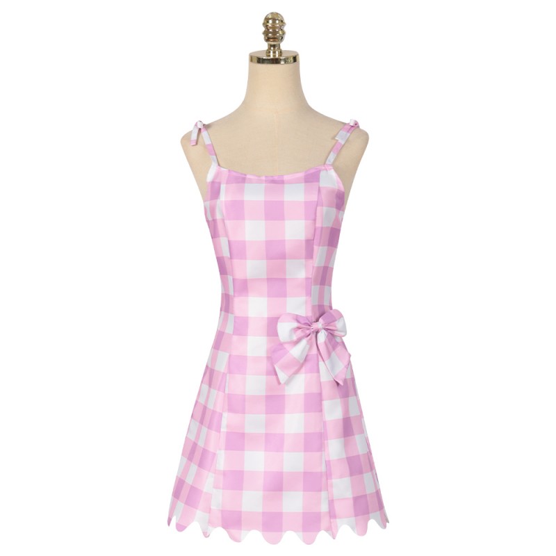 2023 Doll Movie Babi Costumes Movie Margot Robbie Cosplay Pink Skirt