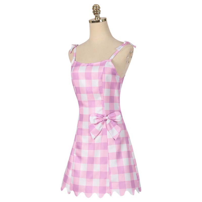 2023 Doll Movie Babi Costumes Movie Margot Robbie Cosplay Pink Skirt