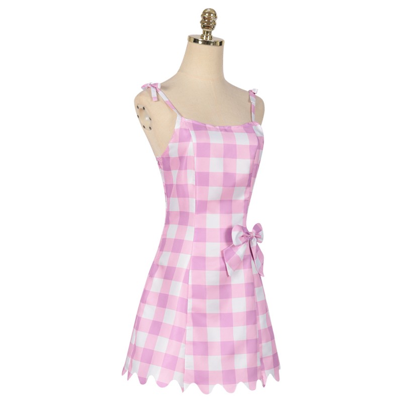 2023 Doll Movie Babi Costumes Movie Margot Robbie Cosplay Pink Skirt