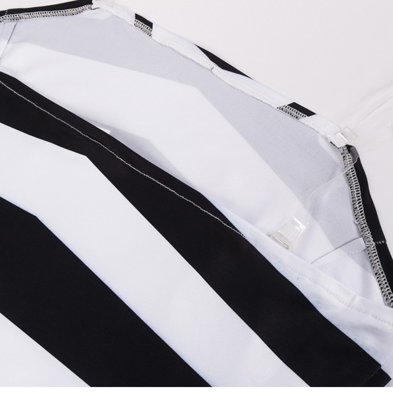 2023 Movie Margot Robbie Babi Swimsuit Black and White Halloween Cosplay Costume