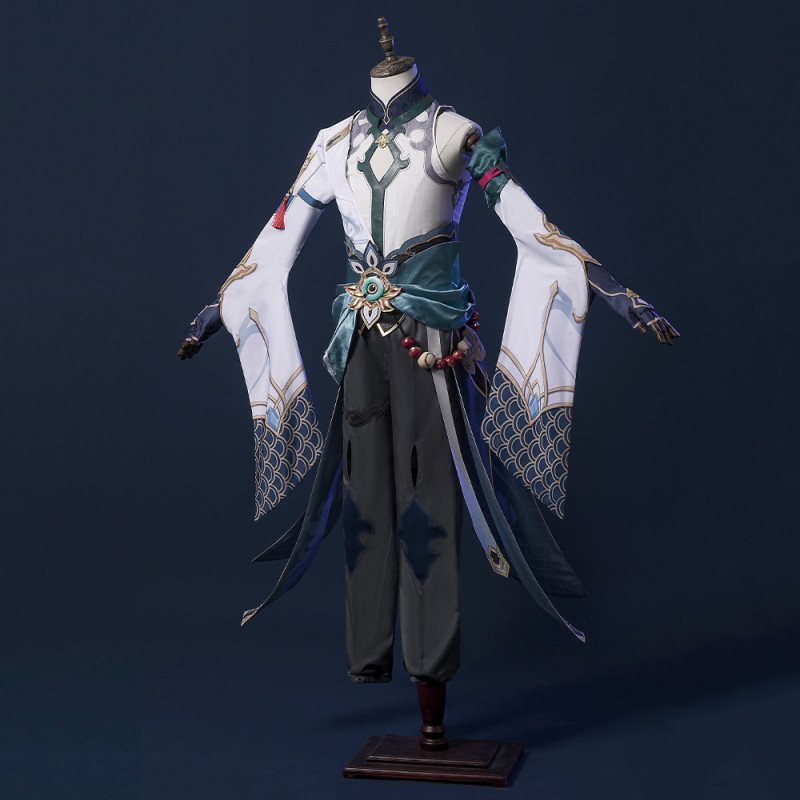 Honkai Star Rail Dan Heng Imbibitor Lunae Cosplay Costumes Outfit With Wig