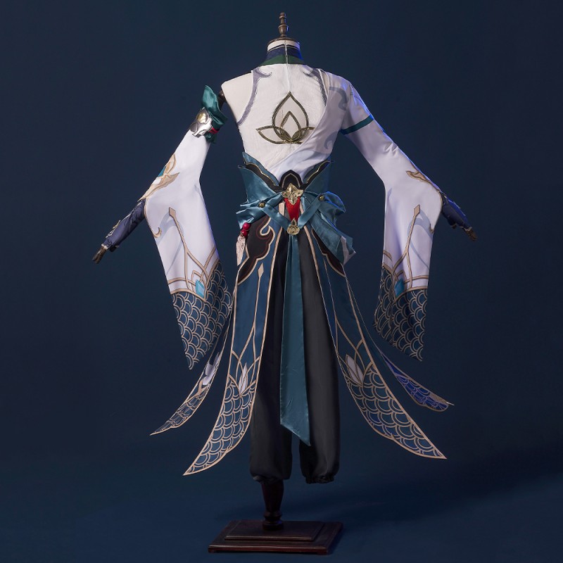 Honkai Star Rail Dan Heng Imbibitor Lunae Cosplay Costumes Outfit With Wig