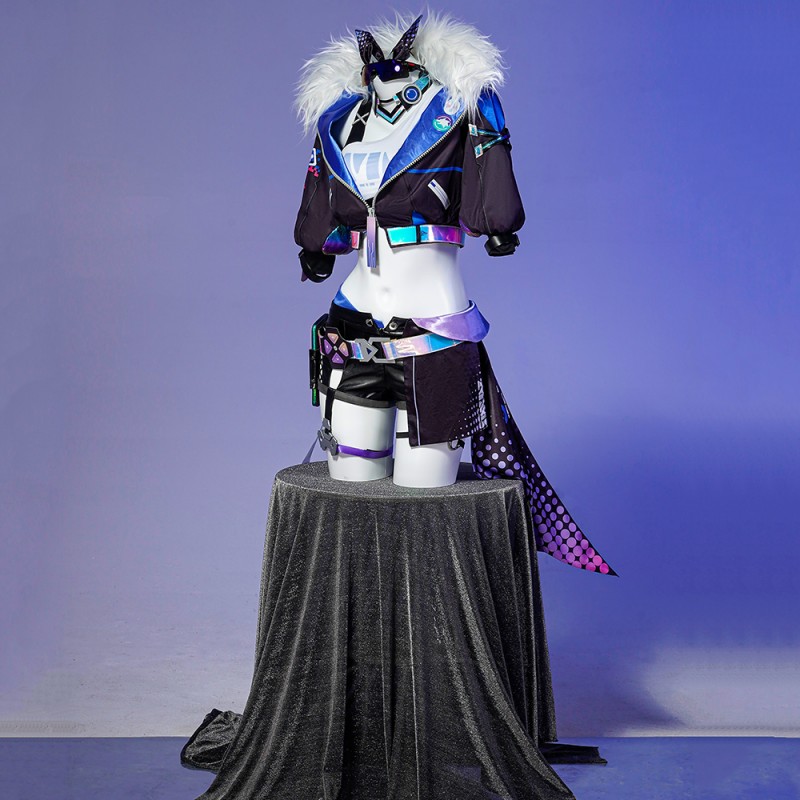 2023 Silver Wolf Halloween Suit Honkai Star Rail Female Costumes