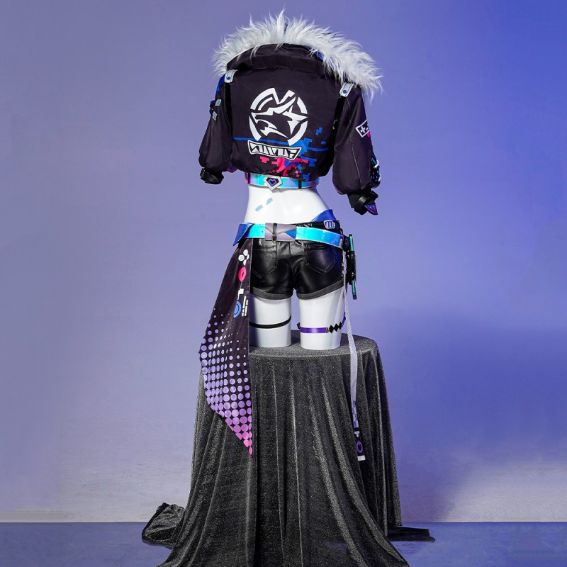 2023 Silver Wolf Halloween Suit Honkai Star Rail Female Costumes