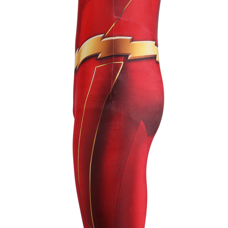 Kids 2023 Barry Allen Cosplay Costumes TF Red Jumpsuit