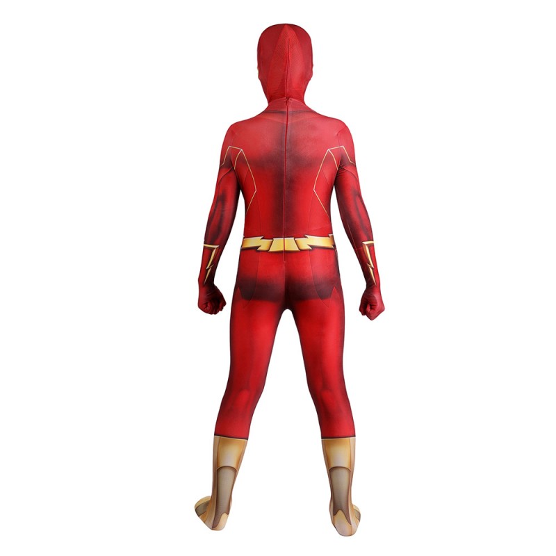 Kids 2023 Barry Allen Cosplay Costumes TF Red Jumpsuit