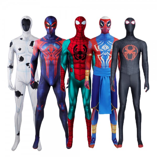 2023 Spiderman Jumpsuit Collection Spider-Man Cosplay Costumes ...
