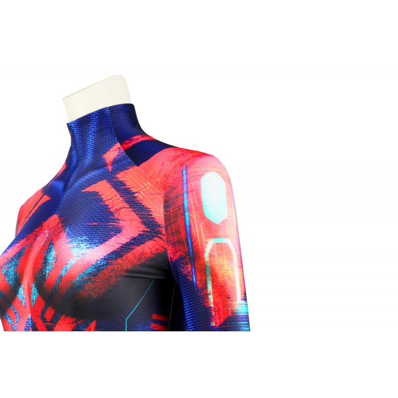 Across The Spider-Verse Spiderman Halloween Suit 2099 Miguel O'Hara Cosplay Costumes