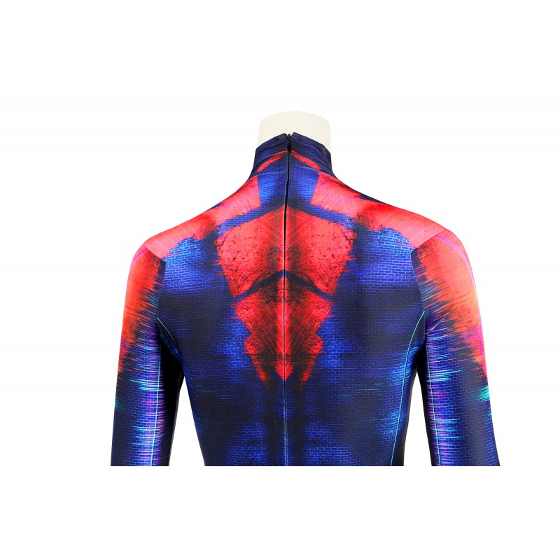 Across The Spider-Verse Spiderman Halloween Suit 2099 Miguel O'Hara Cosplay Costumes