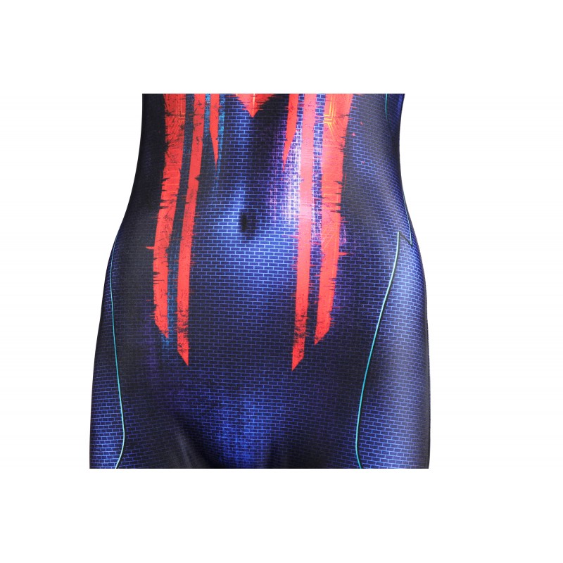 Across The Spider-Verse Spiderman Halloween Suit 2099 Miguel O'Hara Cosplay Costumes