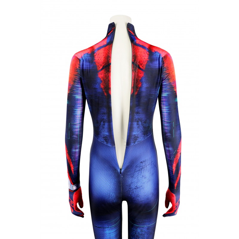 Across The Spider-Verse Spiderman Halloween Suit 2099 Miguel O'Hara Cosplay Costumes