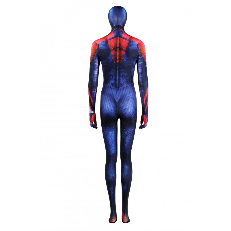 Across The Spider-Verse Spiderman Halloween Suit 2099 Miguel O'Hara Cosplay Costumes