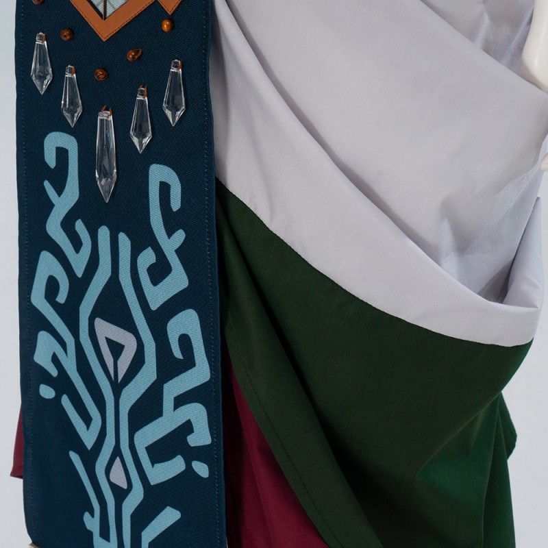 Tears of the Kingdom Queen Sonia Cosplay Costumes The Legend of Zelda Halloween Suit