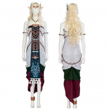 Tears of the Kingdom Queen Sonia Cosplay Costumes The Legend of Zelda Halloween Suit