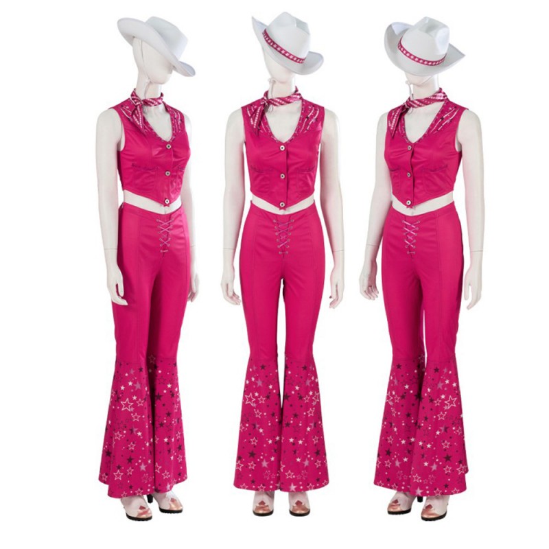 Doll Movie Cosplay Costumes Babi Pink Suit