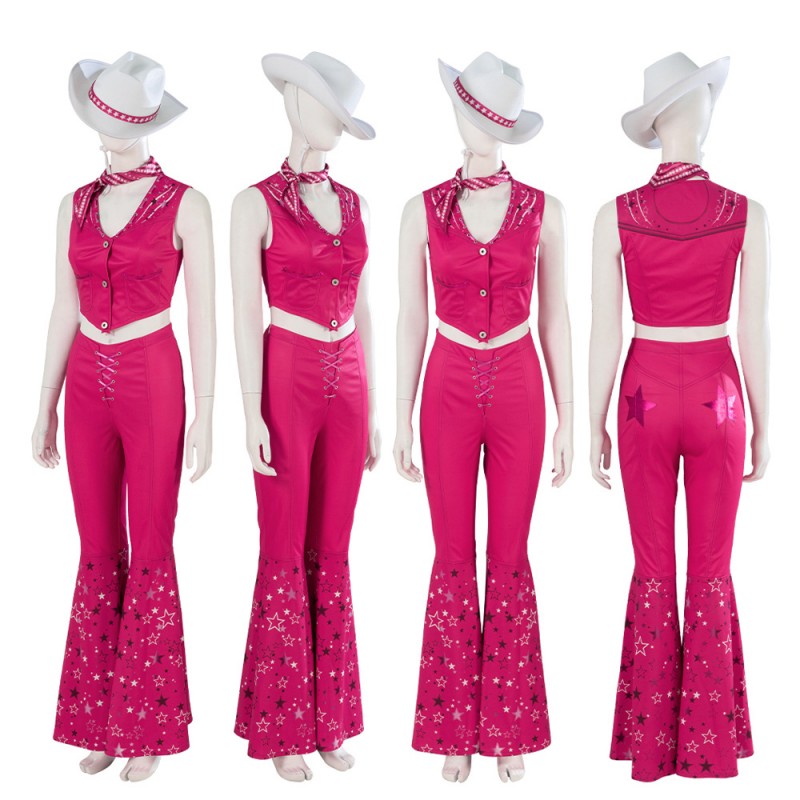 Doll Movie Cosplay Costumes Babi Pink Suit