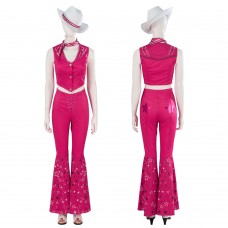 Doll Movie Cosplay Costumes Babi Pink Suit