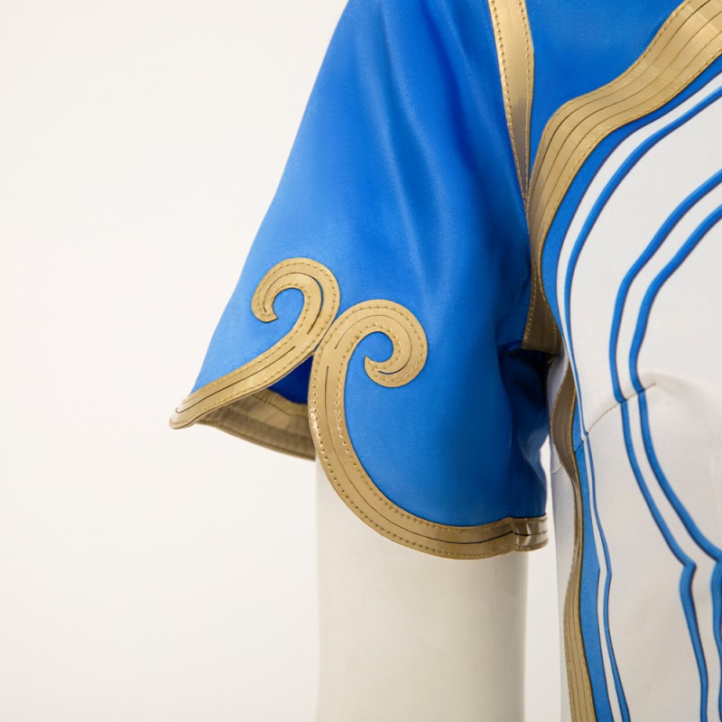 Chun Li Cosplay Costumes Female Street Fighter Halloween Dress Suit
