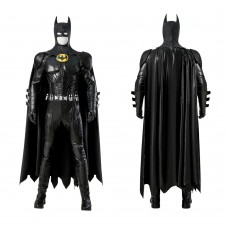 Michael Keaton Halloween Jumpsuit Bruce Wayne Cosplay Costumes