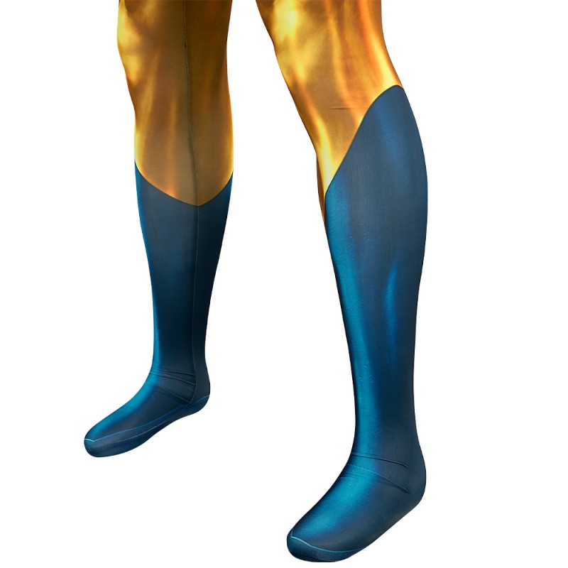 Michael Golden Halloween Jumpsuit Man Jon Carter Printing Cosplay Costumes