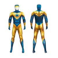 Michael Golden Halloween Jumpsuit Man Jon Carter Printing Cosplay Costumes