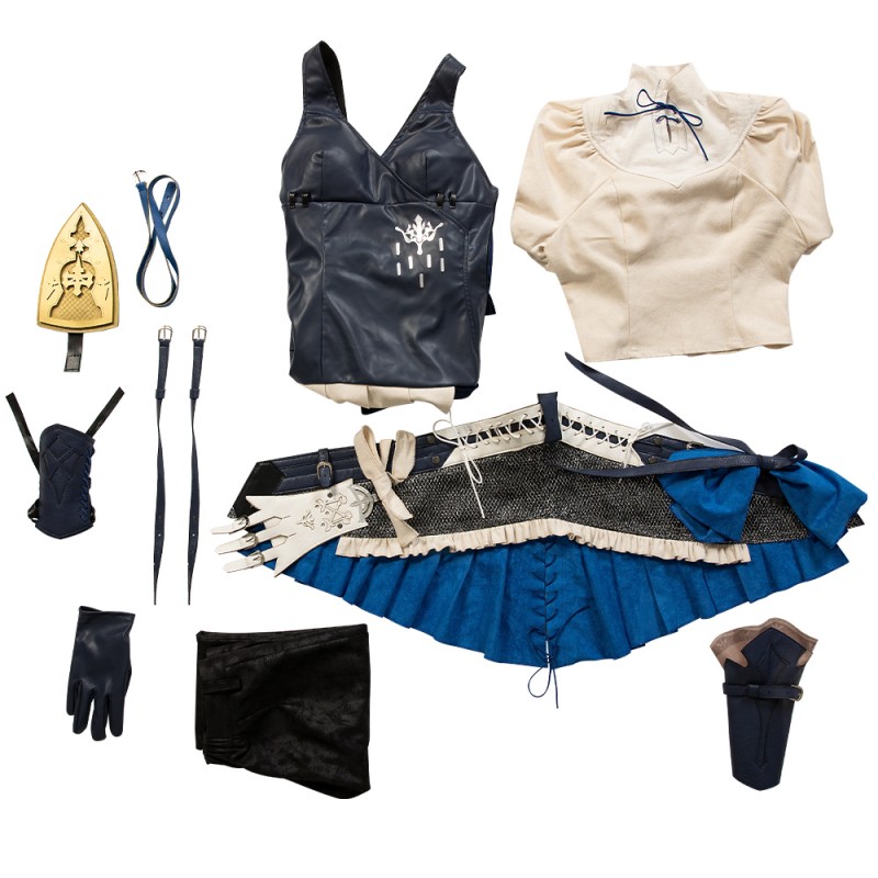 Final Fantasy XVI Jill Warrick Cosplay Outfits FF16 Costumes Female Dress