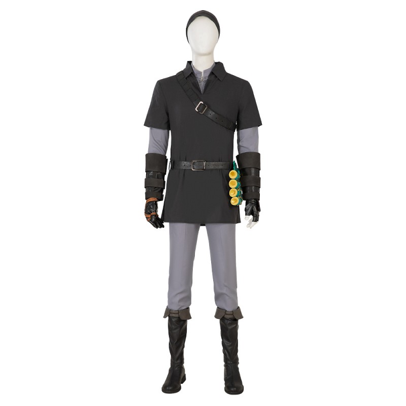 Link Dark Suit The Legend of Zelda Tears of the Kingdom Cosplay Costumes