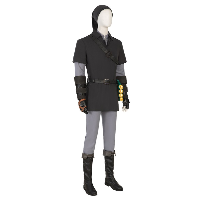 Link Dark Suit The Legend of Zelda Tears of the Kingdom Cosplay Costumes