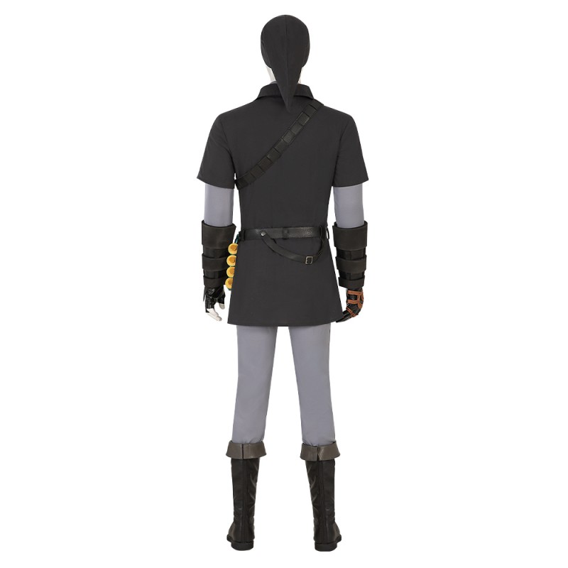 Link Dark Suit The Legend of Zelda Tears of the Kingdom Cosplay Costumes