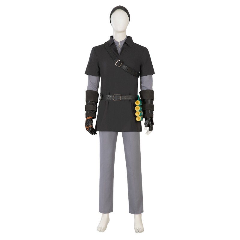 Link Dark Suit The Legend of Zelda Tears of the Kingdom Cosplay Costumes