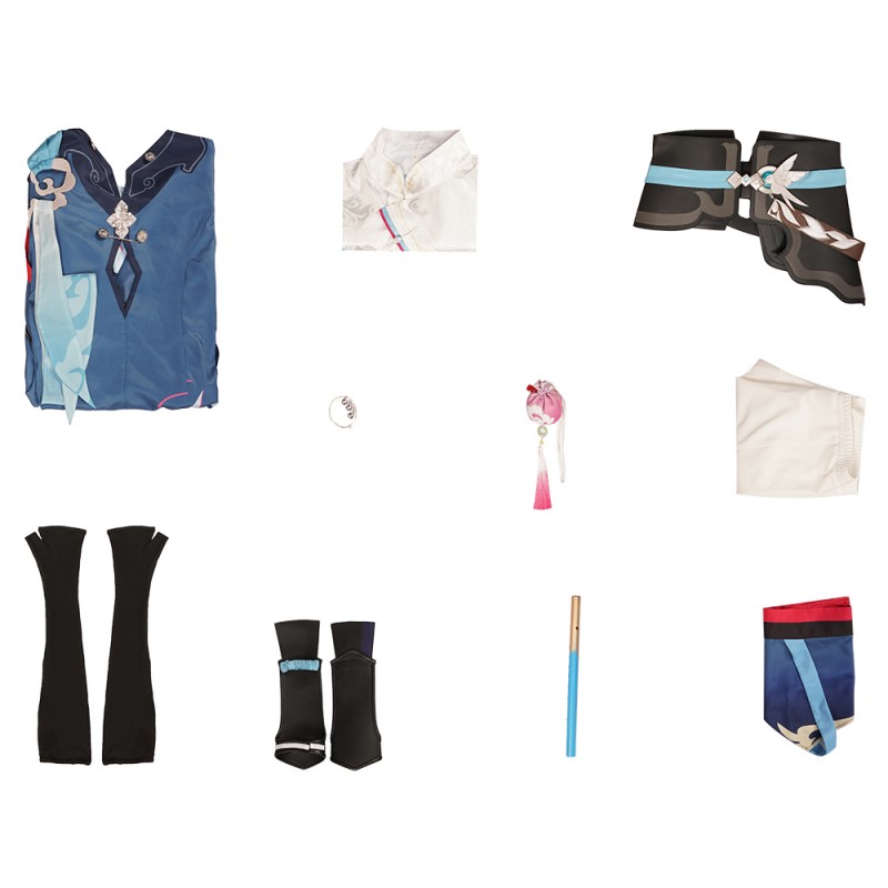 Yanqing Cosplay Costumes Male Honkai Star Rail Halloween Suit