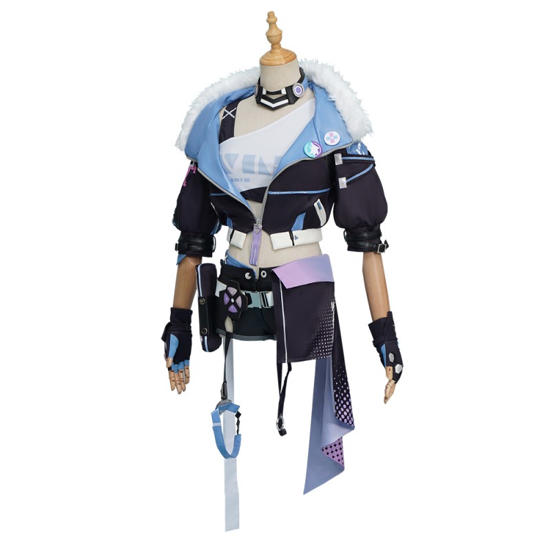 Honkai Star Rail Cosplay Costumes Halloween Silver Wolf Cosplay Suit