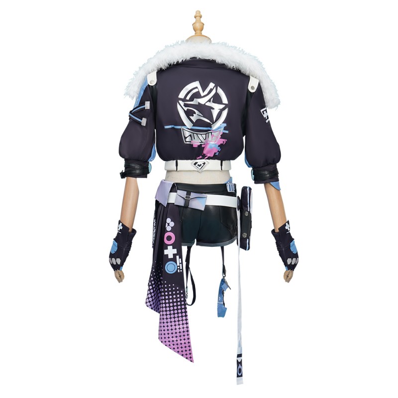 Honkai Star Rail Cosplay Costumes Halloween Silver Wolf Cosplay Suit
