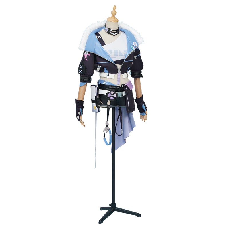 Honkai Star Rail Cosplay Costumes Halloween Silver Wolf Cosplay Suit