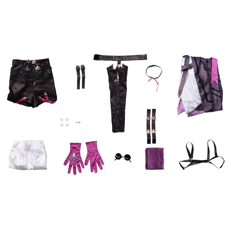 2023 Kafka Cosplay Costumes Honkai Star Rail Halloween Party Suit