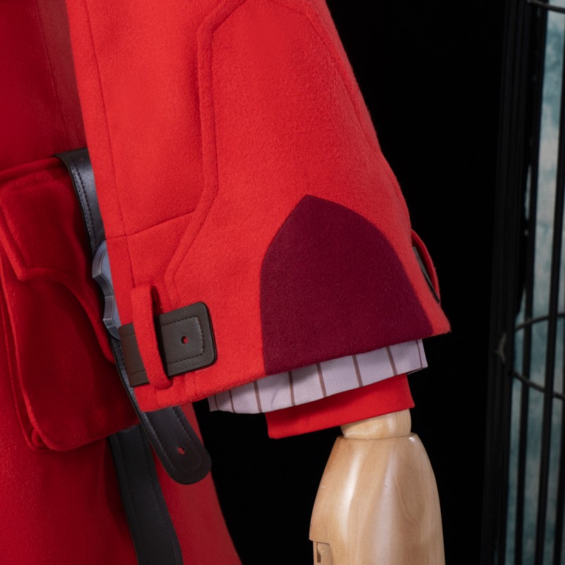 Honkai Star Rail Cosplay Costumes Female Clara Red Uniform Dress