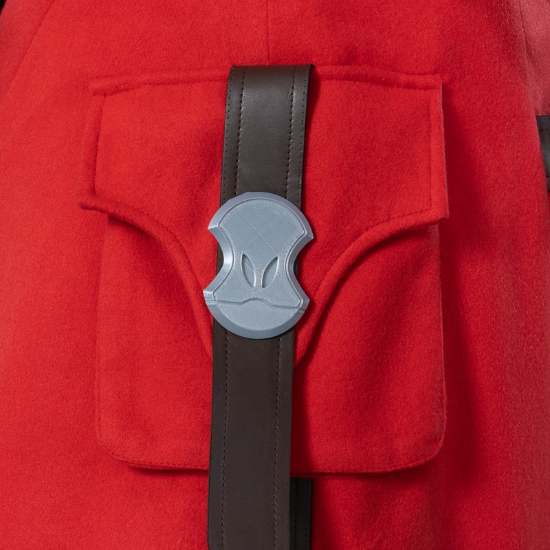 Honkai Star Rail Cosplay Costumes Female Clara Red Uniform Dress