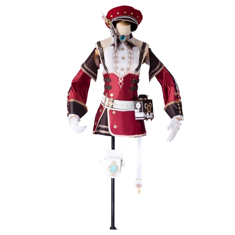 Genshin Impact Charlotte Female Cosplay Costumes