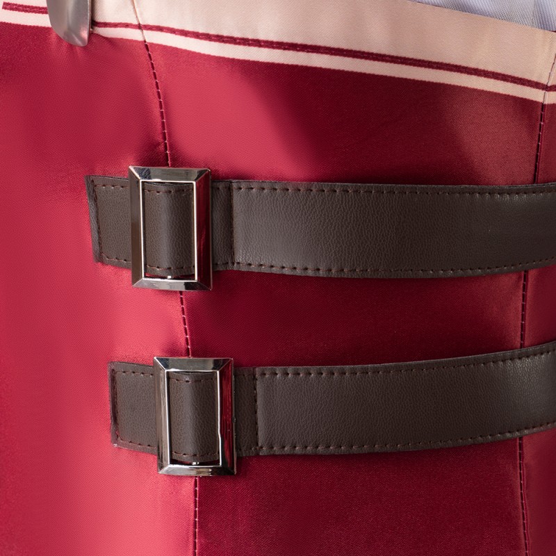Genshin Impact Charlotte Female Cosplay Costumes