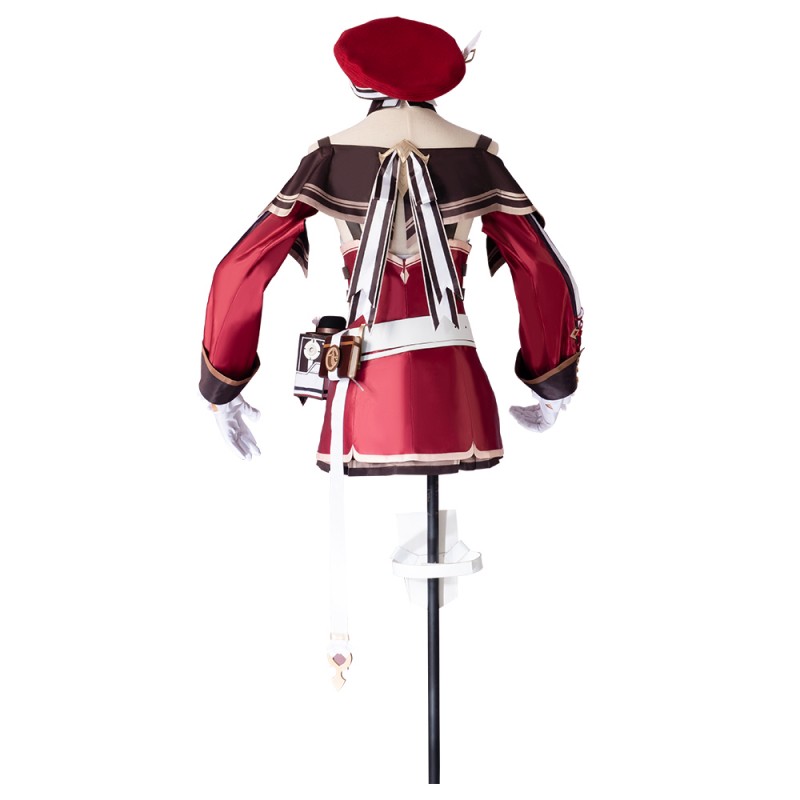 Genshin Impact Charlotte Female Cosplay Costumes