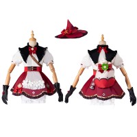 2023 Game Genshin Impact Cosplay Costumes Klee Halloween Suit