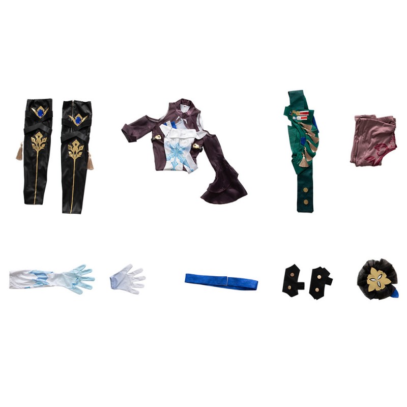 Game Honkai Star Rail Cocolia Cosplay Costume Outfits for Halloween Party