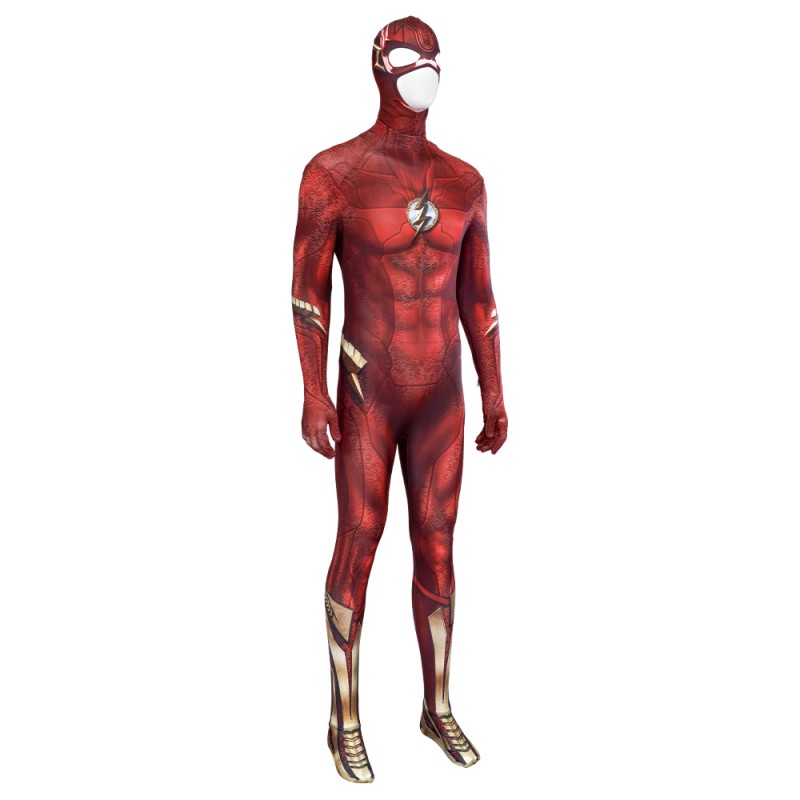 2023 Barry Allen Cosplay Costumes Halloween Suit