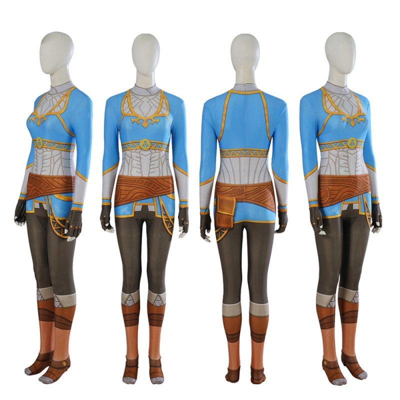Tears of the Kingdom Princess Zelda Jumpsuit The Legend of Zelda Cosplay Costumes