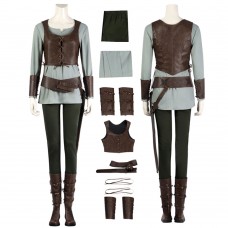 Ciri Witcher Costume Witcher 3 Wild Hunt Cosplay Suit Women Halloween Outfit