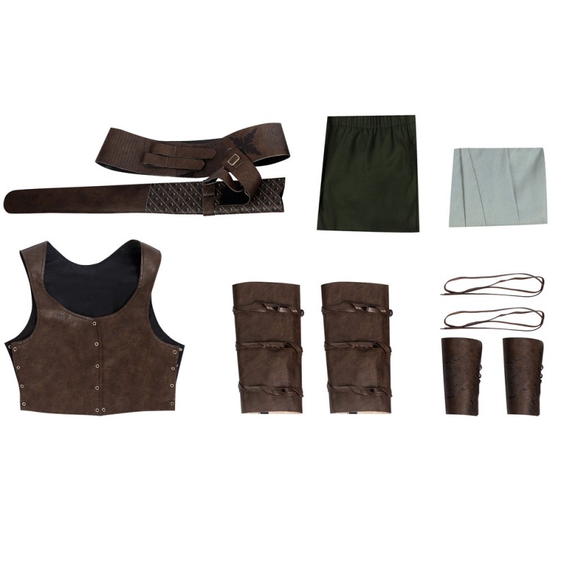 Ciri Witcher Costume Witcher 3 Wild Hunt Cosplay Suit Women Halloween Outfit